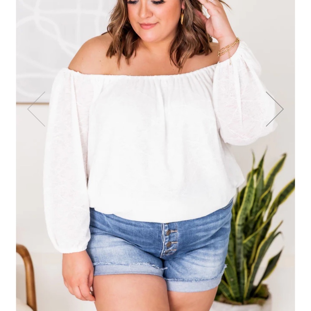 Ivory blouse